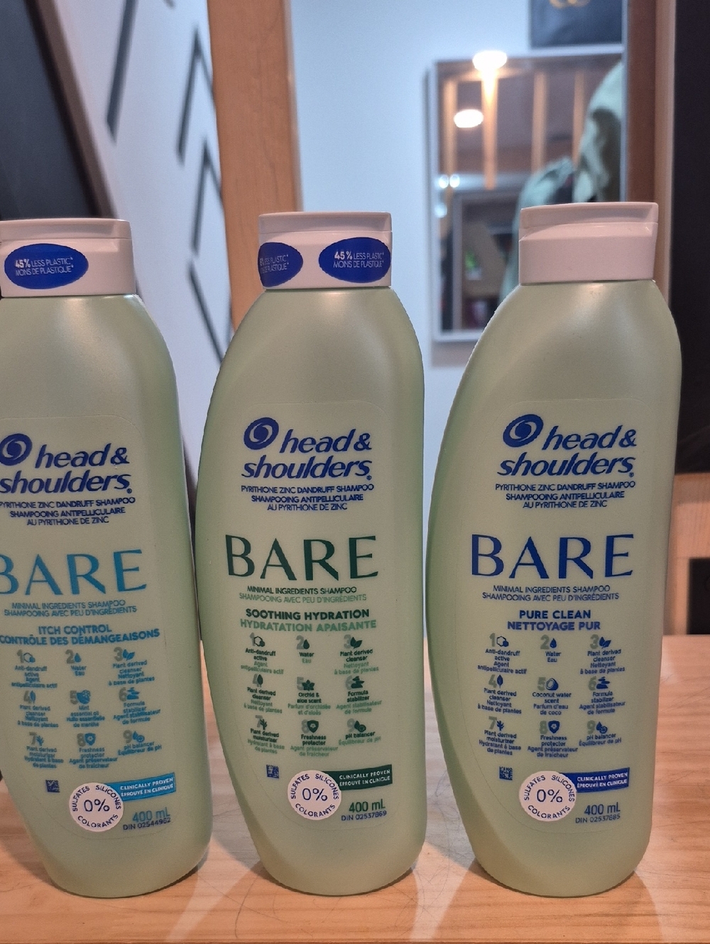 **2 For$30**Brand New Head And Shoulder BARE Dandruff Shampoo